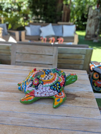Talavera Turtle Decor | Handmade Mexican Pottery