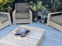 Talavera Turtle Planter | Handmade Mexican Pottery Flower Pot | Garden Decoration