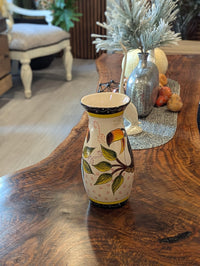 Toucan Vase | Handmade Mexican Talavera Pottery, Floral Home Decor