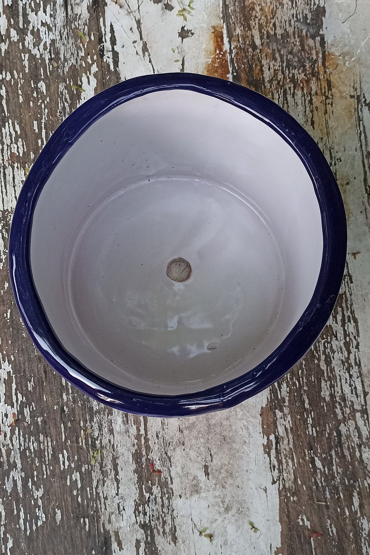 14" Tall Round Flower Pot is Colorful Talavera Ceramic Planter, Handmade Mexican Pottery | Garden Art, Home Decor or Housewarming Gift