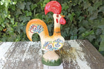 Vintage Rooster Talavera Mexican Pottery, Handmade Decorative Art for Indoor or Outdoor Home Decor, Housewarming Gift Idea