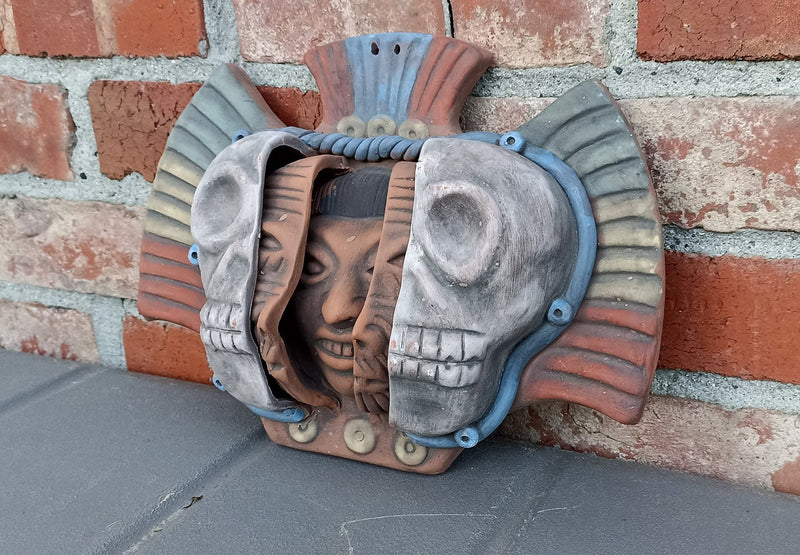 Wall Art Room Decor, Handmade Mexican Art, Ceramic Sculpture, Original Art Great as Housewarming Gift