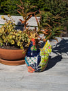 Ceramic Rooster, Talavera Pottery, Handmade in Mexico, Outdoor Home Decor, Garden or Porch Decor, Yard Art, Unique Gift for Chicken Lovers