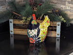 Ceramic Rooster, Talavera Pottery, Handmade in Mexico, Outdoor Home Decor, Garden or Porch Decor, Yard Art, Unique Gift for Chicken Lovers