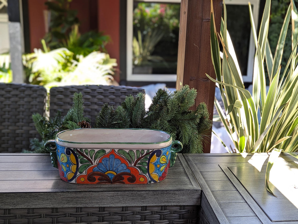 talavera succulent planter Succulent Planters Talavera Pottery, Indoor Windowsill Cute Succulent – LUV2BRD