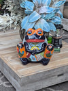 Talavera Frog Flower Pot | Ceramic Pottery for Indoor or Outdoor Planter Pot, Handmade Mexican Home Decor or Garden Decor & Yard Art