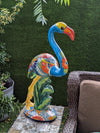 Flamingo Home Decor & Garden Art | Gorgeous Handmade Talavera Flamingo Will Enhance Your Home, Porch or Outdoor Decorations