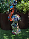 Flamingo Home Decor & Garden Art | Gorgeous Handmade Talavera Flamingo Will Enhance Your Home, Porch or Outdoor Decorations