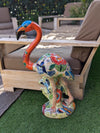 Flamingo Home Decor & Garden Art | Gorgeous Handmade Talavera Flamingo Will Enhance Your Home, Porch or Outdoor Decorations