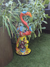 Flamingo Home Decor & Garden Art | Gorgeous Handmade Talavera Flamingo Will Enhance Your Home, Porch or Outdoor Decorations