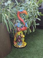 Flamingo Home Decor & Garden Art | Gorgeous Handmade Talavera Flamingo Will Enhance Your Home, Porch or Outdoor Decorations