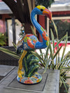 Flamingo Home Decor & Garden Art | Gorgeous Handmade Talavera Flamingo Will Enhance Your Home, Porch or Outdoor Decorations