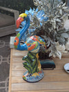 Flamingo Home Decor & Garden Art | Gorgeous Handmade Talavera Flamingo Will Enhance Your Home, Porch or Outdoor Decorations