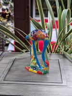 Pink Flamingo Home Decor or Yard Art, Talavera Pottery to use as Home Decor, Porch Decoration or Outdoor Decor