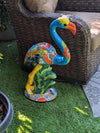 Flamingo Home Decor & Garden Art | Gorgeous Handmade Talavera Flamingo Will Enhance Your Home, Porch or Outdoor Decorations