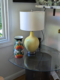 Talavera Ceramic Vase | Handmade Mexican Pottery for Dried or Fresh Flowers Featuring Colorful Sunflowers & Lillies