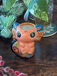 Axolotl Salamander Home Decor | Cute Ceramic Planter for Indoor Decor or Garden Decoration, Talavera Planter Pot is Handmade Mexican Pottery