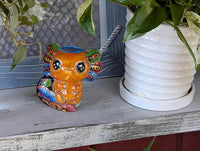Axolotl Salamander Home Decor | Cute Ceramic Planter for Indoor Decor or Garden Decoration, Talavera Planter Pot is Handmade Mexican Pottery