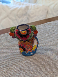 Axolotl Salamander Home Decor | Cute Ceramic Planter for Indoor Decor or Garden Decoration, Talavera Planter Pot is Handmade Mexican Pottery