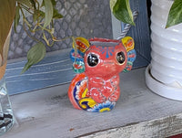 Axolotl Salamander Home Decor | Cute Ceramic Planter for Indoor Decor or Garden Decoration, Talavera Planter Pot is Handmade Mexican Pottery