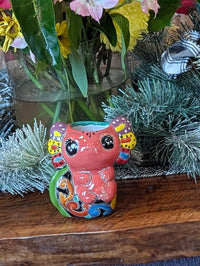 Axolotl Salamander Home Decor | Cute Ceramic Planter for Indoor Decor or Garden Decoration, Talavera Planter Pot is Handmade Mexican Pottery