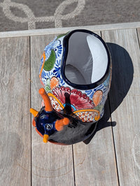 Talavera Snail Planter, Ceramic Mexican Planter Pot for Indoor Home Decor or Outdoor Garden Decor is also Exquisite Hand Painted Yard Art
