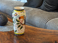 Toucan Ceramic Vase | Exquisite Handmade Talavera Mexican Pottery is a Decorative Toucan Floral Vase & Gorgeous Home Decor or Centerpiece