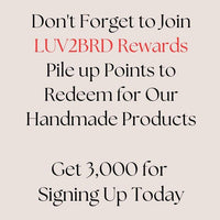 Don't forget to join LUV2BRD rewards