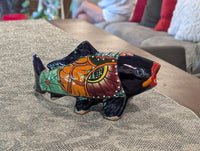 Ceramic Fish, Talavera Pottery Handmade in Mexico, Fish Home Decor, Garden or Porch Decor, Yard Art, Unique Gift for Fish Lovers