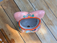 Ceramic Owl Planter | Talavera Pottery is Indoor Flower Pot or Outdoor Garden Decor - a Mexican Planter & Plant Pot for Home Decor, Owl Gift