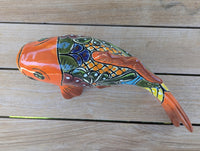 Talavera Pottery Fish: Handmade Mexican Ceramic Garden Decor