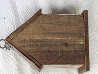 Wooden Birdhouse is Handmade Mexican Folk Art Garden Decor