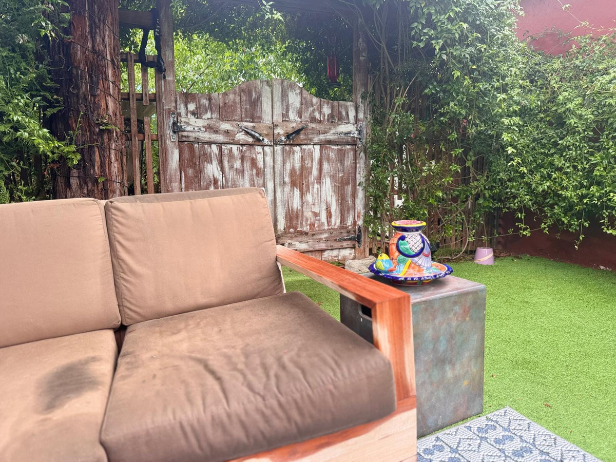 Ceramic Bird Feeder Talavera Pottery, Decorative Outdoor Hanging Feeder Station with Chain, Handmade Mexican Pottery Attract Wild Birds