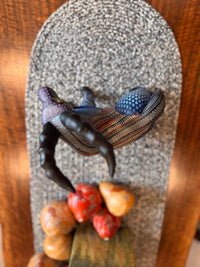 Kudu Alebrije is Genuine Mexican Folk Art | Vibrant Handcraftsmanship on this Oaxacan Wood Carving is Superb, Collectible Home Decor