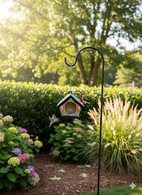 Ceramic Bird Feeder Talavera Pottery, Decorative Outdoor Hanging Feeder Station, Handmade Mexican Pottery Attract Wild Birds