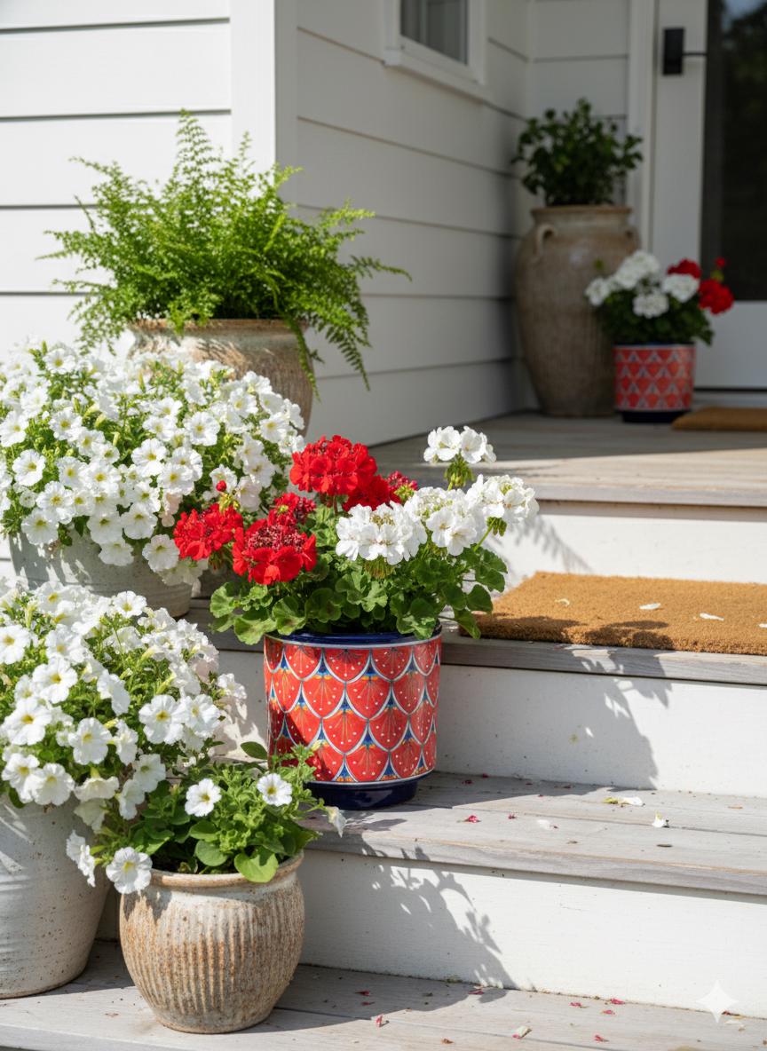 Talavera Planter | Watermelon Slices is 14" Handmade Ceramic Mexican Pottery | Ships 6-22
