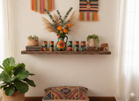 Talavera Pitcher and Glasses Set: Hand-Painted Mexican Ceramic Pottery