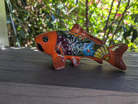 Talavera Pottery Fish: Handmade Mexican Ceramic Garden Decor