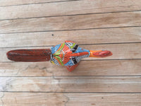Talavera Roadrunner is Handmade Mexican Ceramic Garden Art