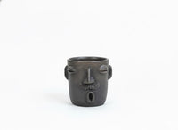 Small Face Planter Bundle | Head Pots for Desk or Shelf | Handmade Mexican Pottery