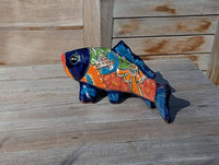Handmade Talavera Fish, Mexican Pottery Decor