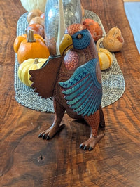 Alebrije Eagle Figurine | Hand-Carved & Hand Painted Mexican Folk Art from Oaxaca