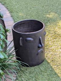 Sad Face Planter Bundle | Handmade Mexican Pottery | Artisan Flower Pot Home Decor
