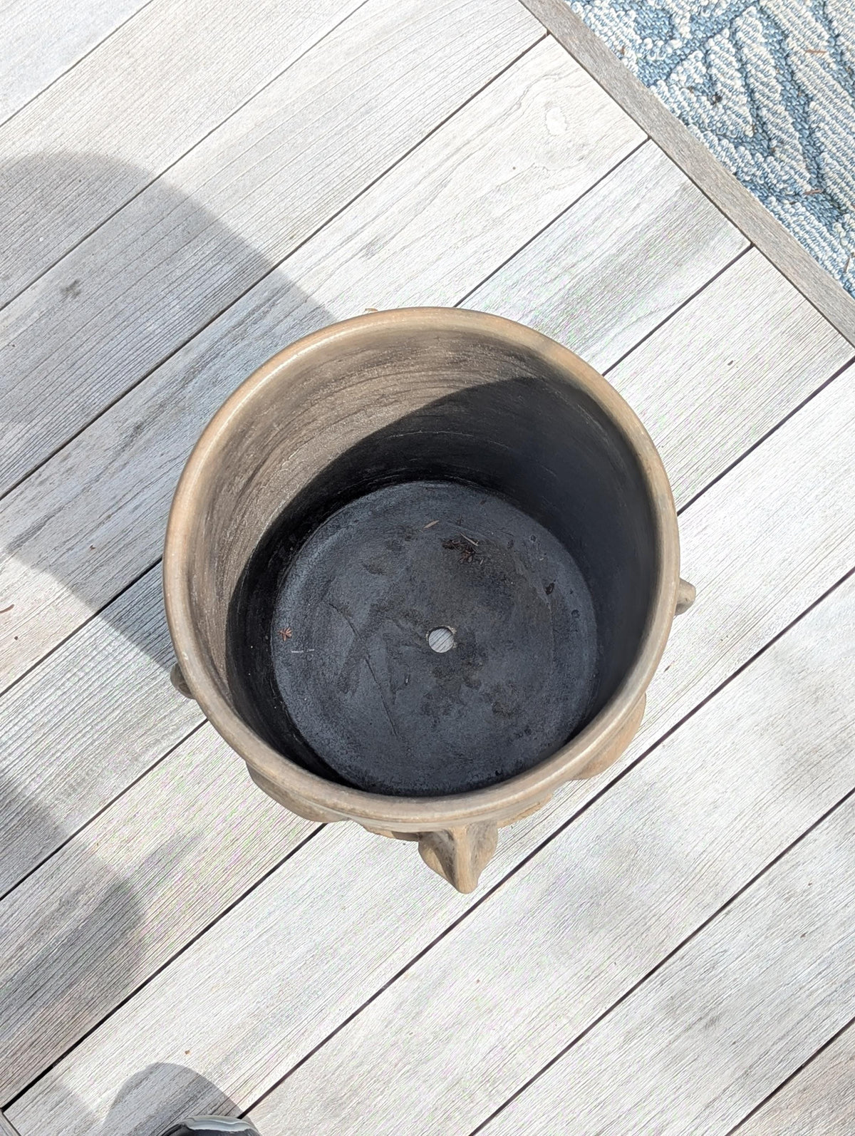 Big Face Planter | Whistler with Mustache is Handmade Pottery from Atzompa, Mexico