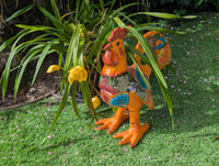 Talavera Rooster Home Decor | Ceramic Pottery, Indoor or Outdoor Figurine