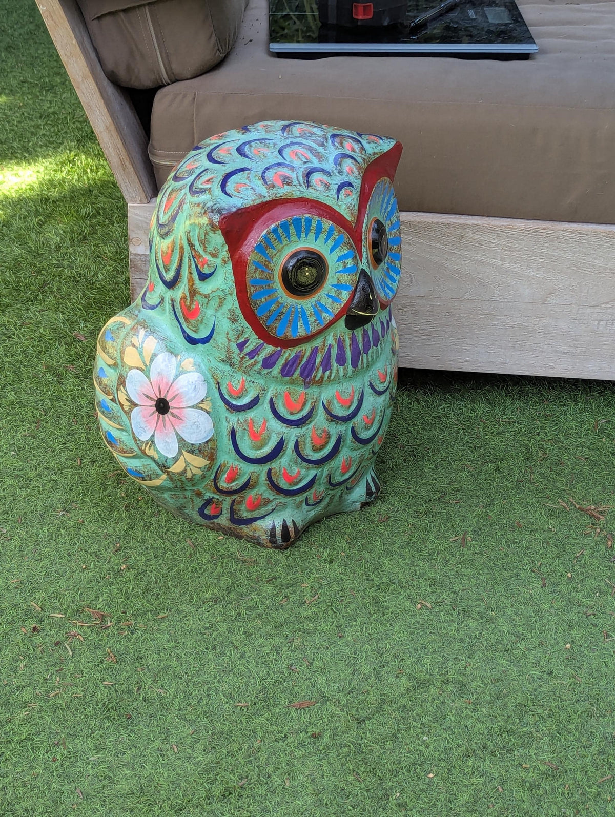 Owl Planter | Terra Cotta Animal Flower Pot Mexican Pottery
