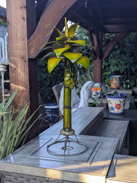 Pygmy Palm Trees | Metal Yard Art & Garden Decor Centerpieces