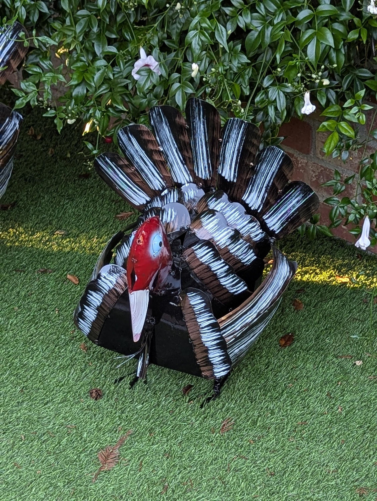 Thanksgiving Turkey Decorations | Outdoor Garden Art  |  Metal Decor in 3 Sizes