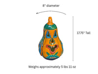 Handmade Talavera Ceramic Pumpkin Lantern | Jack-o-Lantern Mexican Pottery Fall Decor