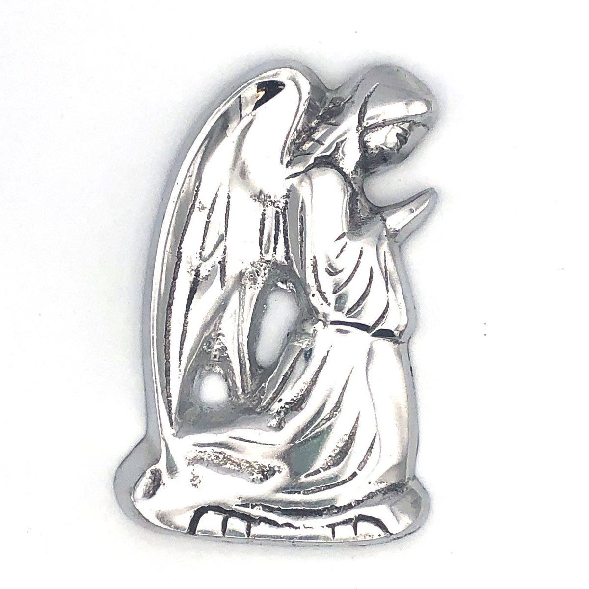 Recycled Aluminum Angel Praying  Home Decor, Housewarming Gift for Her
